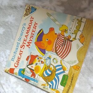Richard Scarry's Great Steamboat Mystery 📚